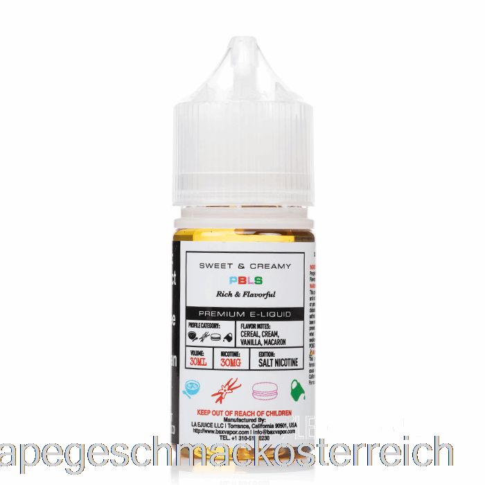 Pbls – BSX-Salzserie – 30 Ml, 30 Mg Vape-Geschmack
